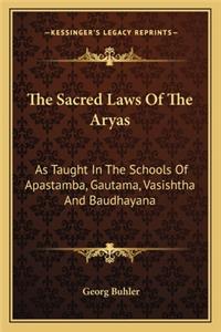 Sacred Laws of the Aryas