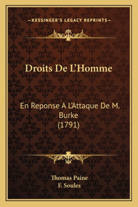 Droits De L'Homme