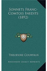 Sonnets Franc-Comtois Inedits (1892)