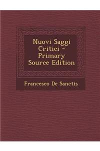 Nuovi Saggi Critici