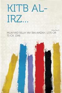 Kitb Al-Irz... Volume 2