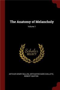 The Anatomy of Melancholy; Volume 1