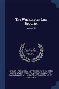 Washington Law Reporter; Volume 44