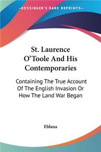 St. Laurence O'Toole And His Contemporaries
