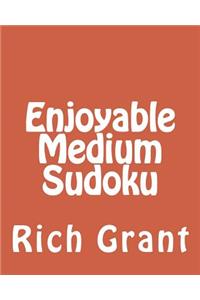 Enjoyable Medium Sudoku
