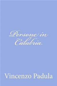 Persone in Calabria