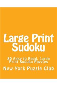 Large Print Sudoku