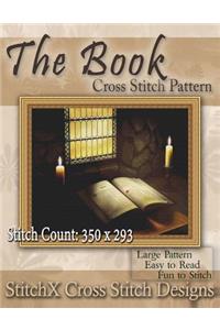 Book Cross Stitch Pattern