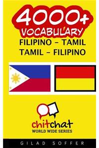 4000+ Filipino - Tamil Tamil - Filipino Vocabulary