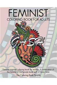 Feminist Coloring Book For Adults
