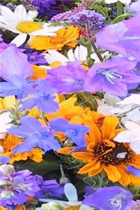 Journal Flowers Pretty Colorful Flower Garden