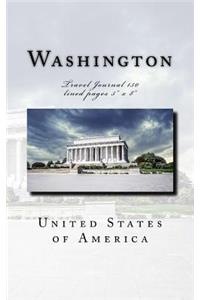 Washington USA Travel Journal