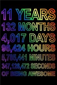 11 Years Of Being Awesome
