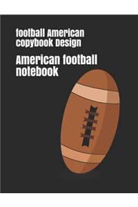 American football notebook