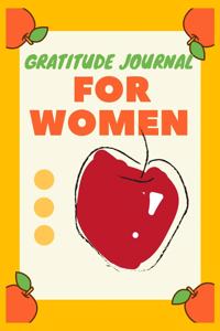 Apple Daily Gratitude Journal for Women