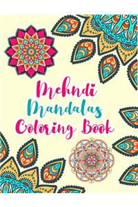 Mehndi Mandalas Coloring Book