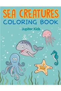 Sea Creatures Coloring Book