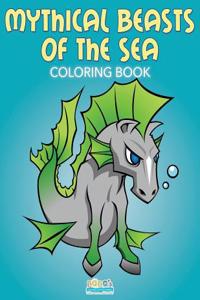 Mythical Beasts of the Sea Coloring Book