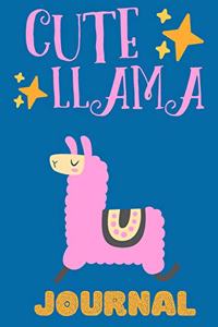 Cute Llama Journal