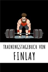 Trainingstagebuch von Finlay