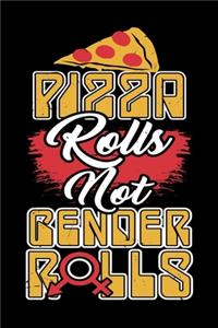 Feministin Notizbuch Pizza Rolls Not Gender Rolls