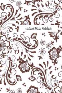 Unlined Plain Notebook