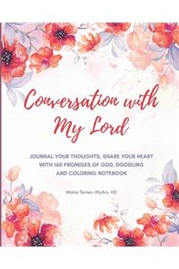 Conversation with My Lord Doodling and Coloring Journal