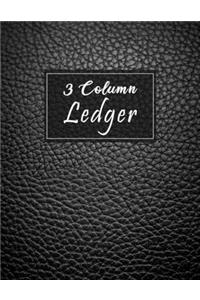 3 Column Ledger