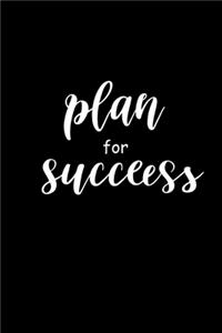 2020 Weekly Planner Motivational Plan For Success 134 Pages