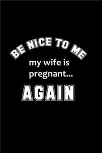 Be Nice To Me My Wife Is Pregnant.. Again