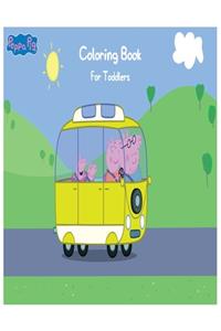Peppa Pig Coloring Book for toddlers
