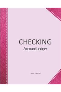 Checking account ledger - Large version