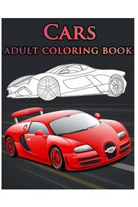 Cars Adult Coloring Book