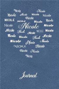 Personalized Journal - Nicole