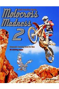 Adult Coloring Books Motocross Madness 2