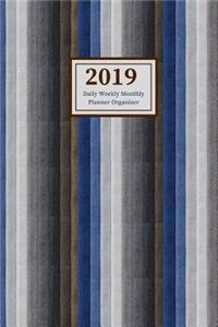 2019 Daily Weekly Monthly Planner Organizer