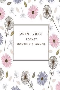 2019 - 2020 Pocket Monthly Planner