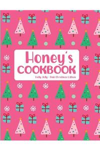 Honey's Cookbook Holly Jolly Pink Christmas Edition