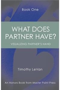 What Does Partner Have Book One