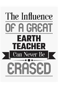 The Influence of a Great Earth Teacher Can Never Be Erased