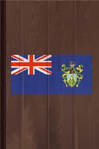 Pitcairn Islands Flag Journal Notebook