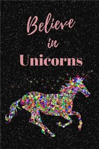 Unicorn Notebook for Girls