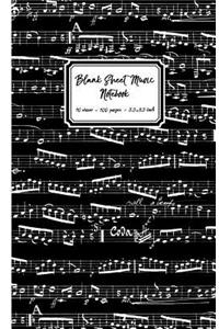 Blank Sheet Music Notebook