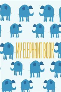 My Elephant Book: Internet Password Log Book. Protect Yourself Online With This Vault With Discreet Elephants Cover