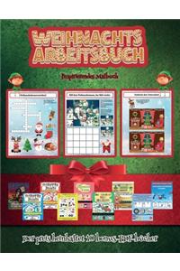 Inspirierendes Malbuch (Weihnachts-Arbeitsbuch)