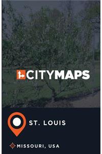 City Maps St. Louis Missouri, USA