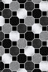 Journal Notebook Dotty Hexagon Pattern 11