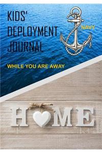 Kids' Deployment Journal Navy