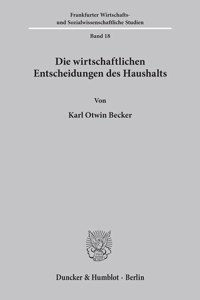 Die Wirtschaftlichen Entscheidungen Des Haushalts