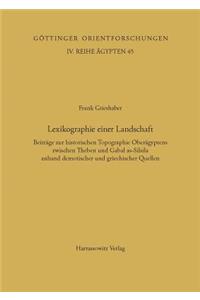 Lexikographie Einer Landschaft
